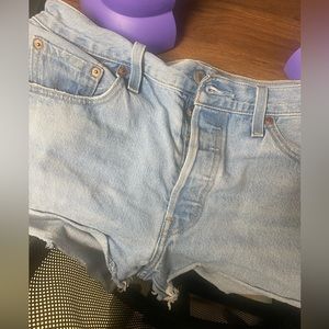 Levi’s high rise shorts